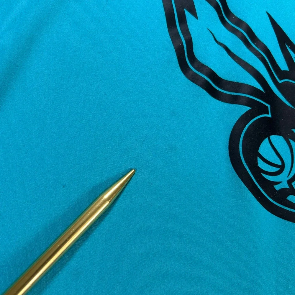 Charlotte Hornets Jordan Shirt NBA Mens XL Teal Dri-FIT Basketball Sportswear
